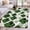 Dark Green, variant on Purple Geometric Moroccan 3'x5' Washable Rug, Abstract Art Purple Ombre Modern Non-Slip Area Rugs for Entryway Kitchen Classroom, StainResistant Dorm Throw Carpet, Low Pile Soft Indoor Floor Mat