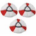 thumbnail image 1 of 3 pack (Rouge) de Recharge Balai compatible vileda Mop Recharge/Turbo compatible vileda 2en1 Mop Turbo4, 1 of 5