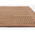 thumbnail image 3 of Momeni Simba Hand Tufted Wool Geometric Copper Area Rug 3'6" X 5'6", 3 of 10