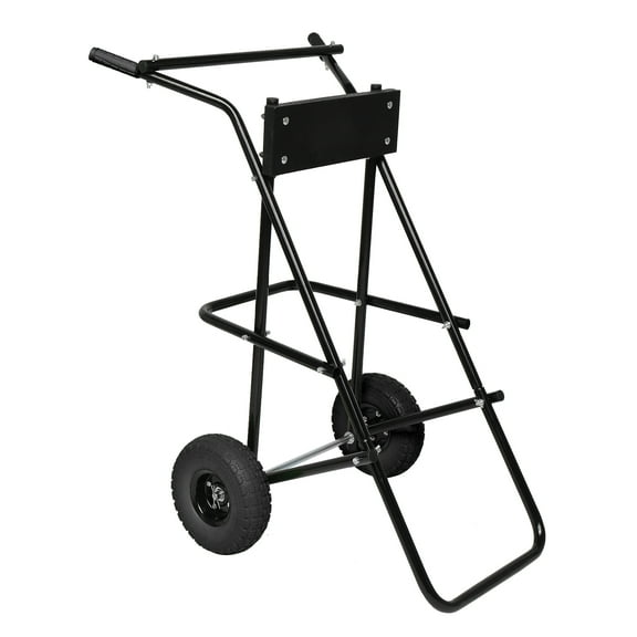 TUFFIOM Outboard Boat Motor Stand Cart, Engine Carrier Dolly for Storage, 440lbs Weight Capacity