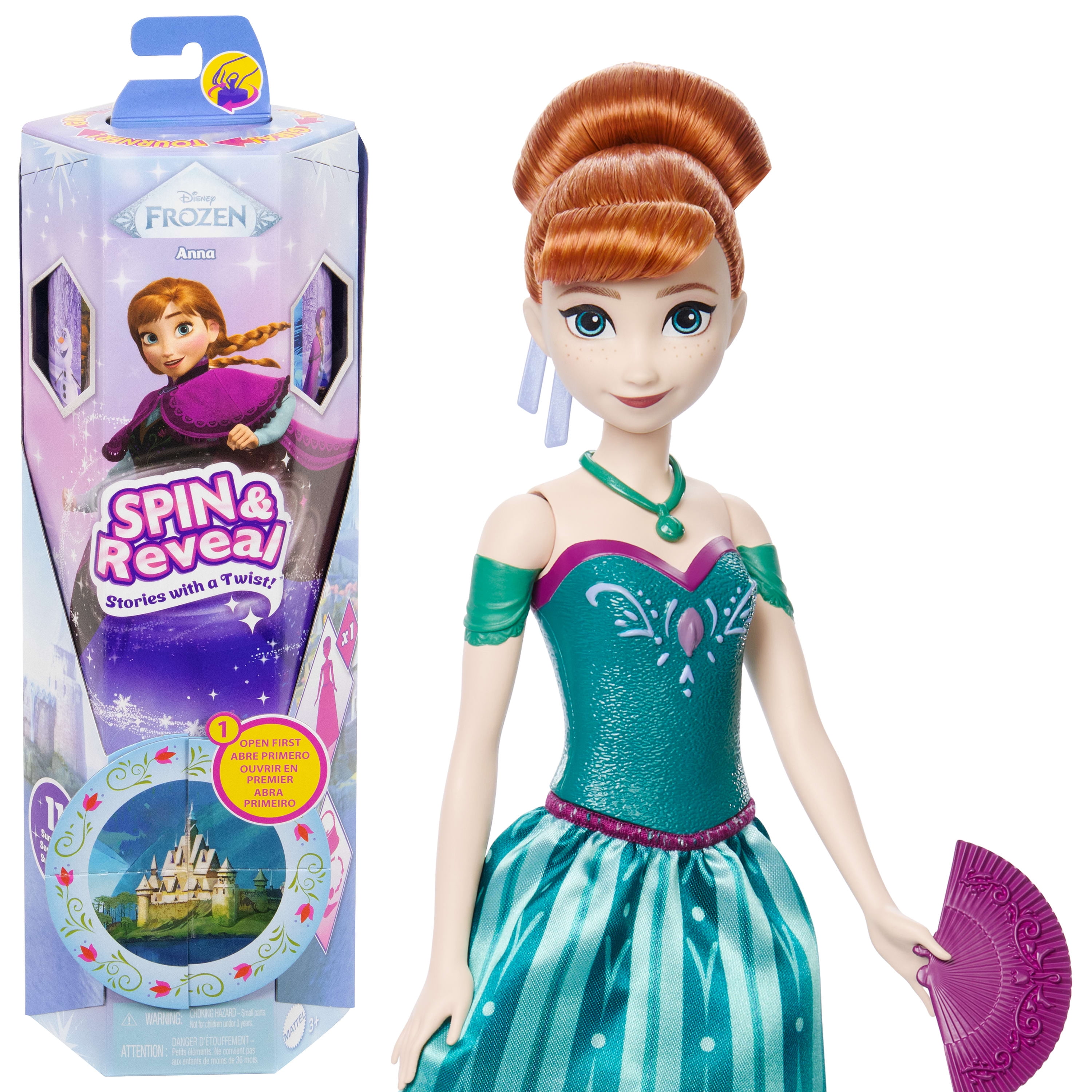 Disney's Frozen Queen Anna Doll, Plays 