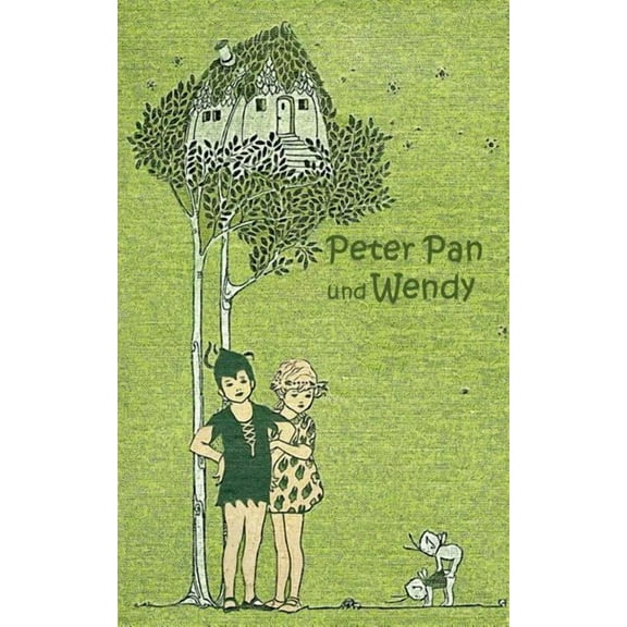 Peter Pan und Wendy (Notizbuch): Notizbuch, Notebook, Vintage, Old Fashion, Klassiker, Edel, Design, Einschreibbuch, Tag, (Paperback)