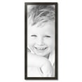 thumbnail image 2 of ArtToFrames 15" x 38" Pewter Picture Frame, 15x38 inch Silver Wood Poster Frame (WOM-4887), 2 of 7