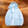 thumbnail image 5 of Noric Women's UPF50+ Sun Protection Jacket Hooded Long Sleeve Lightweight Windbreaker Zip Up Casual Summer with Pockets, 5 of 7
