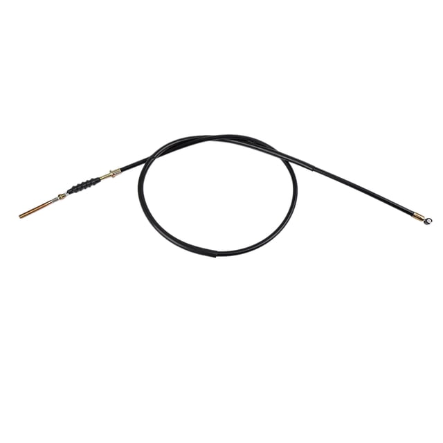Unique Bargains Black Motorcycle Motorbike Front Brake Cable Wire Replacement for Honda CG125