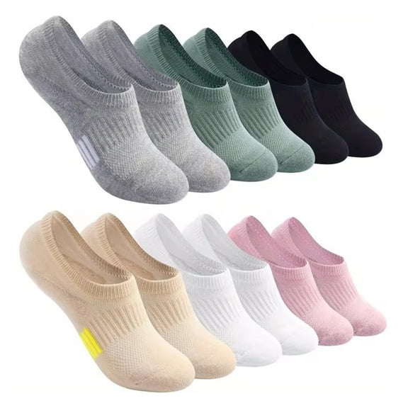 6 Pairs Colorful Low Cut Ankle Socks for Women & Men, Assorted Solid Colors Pack, Lightweight Breathable Socks Thin Sock Multicolor