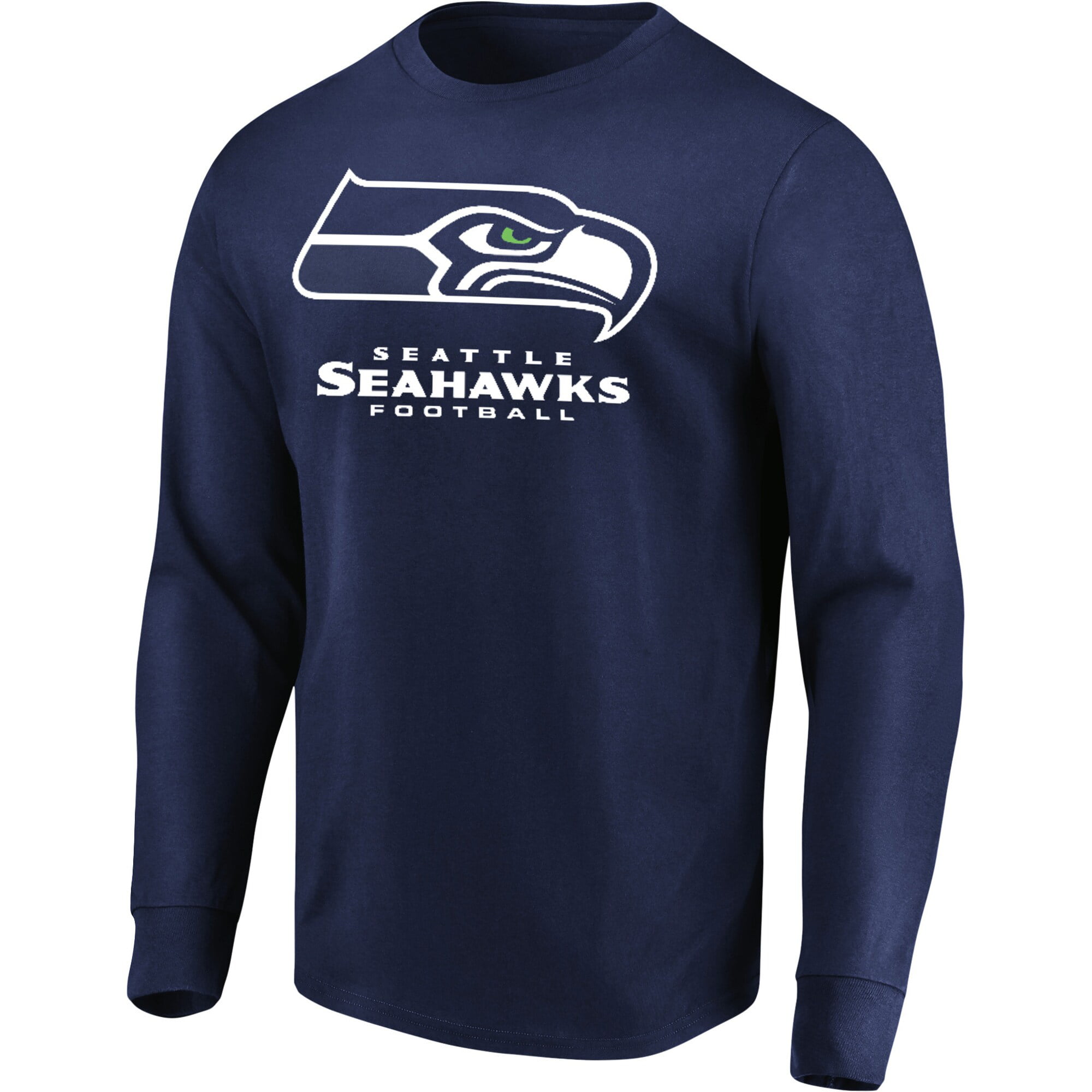 Men's Majestic College Navy Seattle Seahawks Our Team Long Sleeve T ...