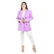 thumbnail image 5 of Abrigo tipo blazer Roman Fashion /Tallas Extras, 1810 (Lila) lila 40, 5 of 6