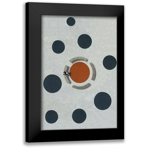 Cederberg, Marcus 11x14 Black Modern Framed Museum Art Print Titled - Reading from above