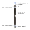 thumbnail image 2 of Mini Cylindre 16mm Alésage 150mm Course Acier Inoxydable double Action Tige Simple Mini Cylindre, 2 of 8