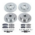 thumbnail image 3 of PowerStop Front and Rear Z23 Evolution Sport Carbon-Fiber Ceramic Brake Pad and Drilled & Slotted Rotor Kit Fits: INFINITI NISSAN Select Models K6322, 3 of 10