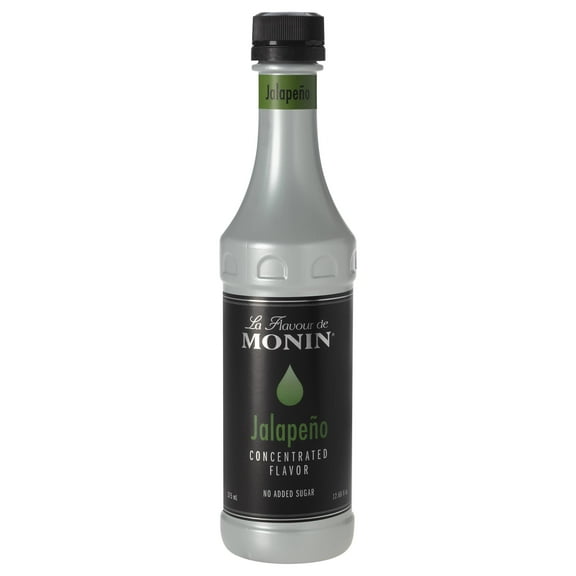 (Price/Case)Monin Jalapeno Concentrate Flavor 375 Milliliter Bottle - 4 Per Case