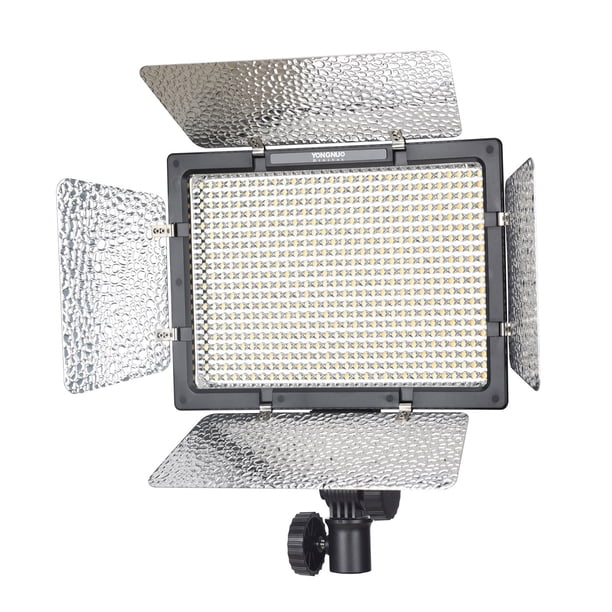 Yongnuo YN-600L II 600 LEDs Vídeo Fotografía Lamp Light Studio Color Ajustable Temperatura 3200K-5500K para Canon Nikon Sony Pentax Olympus Cámara DSLR con Mando Inalámbrico YONGNUO Lámpara de fotografía