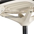 thumbnail image 4 of Pemberly Row Contemporary Plastic Products Shell Extended Height Chair, 4 of 4