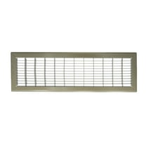 24 in. Wide x 8 in. High Rectangular Floor Return Air Grille of Steel for Duct Opening 24 in. W x 8 in. H- Free 2-3 Business Day Delivery