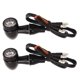 thumbnail image 5 of 1 par de luces de señal de giro para motocicleta, luces de freno multifuncionales de alto brillo y ahorro de energía, repuesto para Suzuki 4 cables/luz amarilla, luz roja (alto brillo), 5 of 5