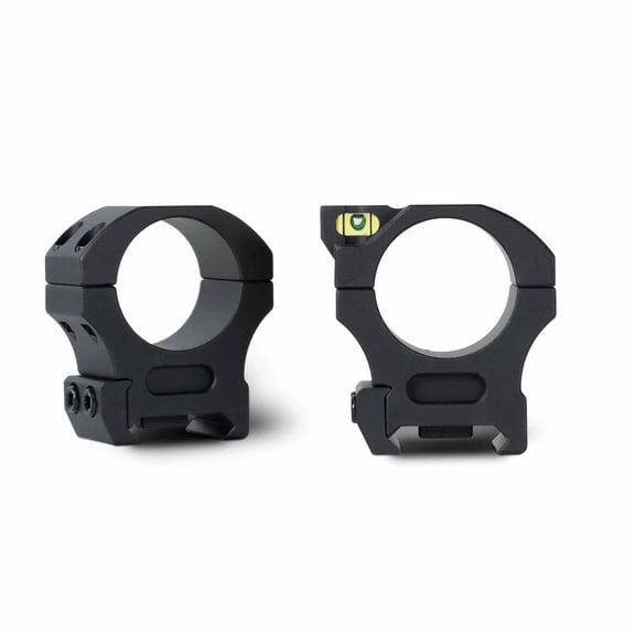 Monstrum Next Level Scope Rings with Integrated Level Bubble and Anti-Recoil Lugs | 1 inch Diameter | 1.00 Center Height