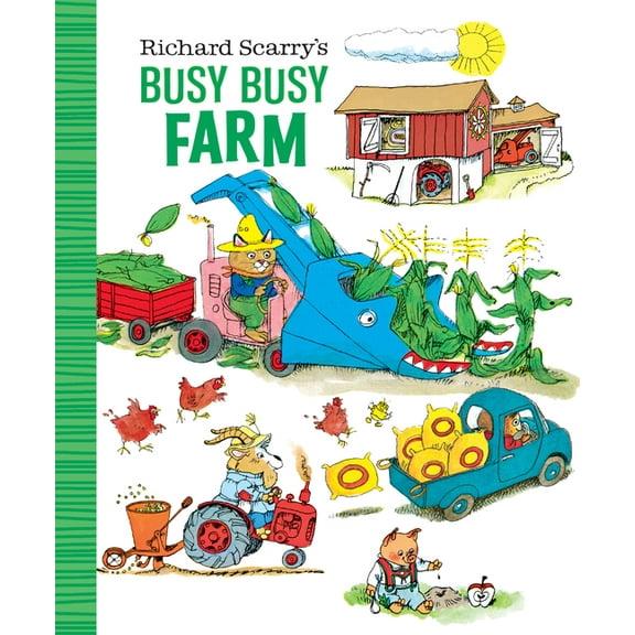 Richard Scarry's Busy Busy Board Books Richard Scarry's Busy Busy Farm, (Board Book)