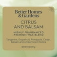 thumbnail image 5 of Better Homes & Gardens Citrus & Balsam 2-Wick Glass Jar Candle, 14 oz, 5 of 8