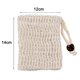 thumbnail image 4 of Paquete de 10 bolsitas de jabón ideales para desecho y conservación de jabones, bolsitas de jabón de fibra natural para enjabonar y secar jabón, bolsita de jabón orgánico con soporte de bolsillo para TUNC Sencillez, 4 of 4