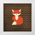 thumbnail image 1 of Robinson, Tamara 26x26 White Modern Wood Framed Museum Art Print Titled - Fox II, 1 of 4