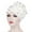 White, variant on Uooqdmx Head Wraps for Women, Turbans for Women, Beanie, Chemo Headwear for Women, Black One Size