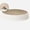 White, variant on Cat Scratcher Cardboard, Round Cat Scratcher Bed for Indoor Cats Scratching Board, 14.57"x14.57"