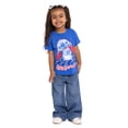 thumbnail image 2 of Stitch Toddler Graphic Americana Crewneck Tee with Short Sleeves, Sizes 12M-5T, 2 of 6