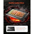 thumbnail image 2 of LINJH 24x16 in Flat Top Griddle Carbon Steel Universal BBQ Grill Pan Cookware, 2 of 12