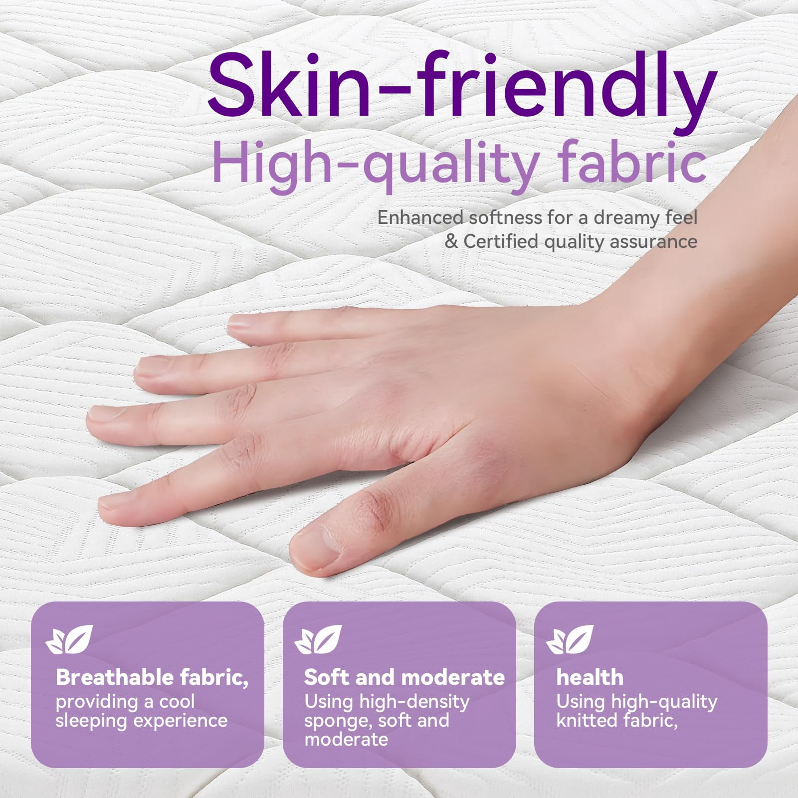 Full Mattress, 12 Inch Medium Firm Hybrid Mattresses with Gel Memory Foam and Pocket Springs, Pressure Relief & Firm Support, Full Bed Mattresses in a Box, Motion Isolation, Edge Support
