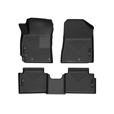 Husky Liners by RealTruck Weatherbeater Floor Mats Fits 2019-2024 Kia Forte Front & 2nd Row, 3-pc Black-95261