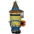 thumbnail image 4 of Gemmy Airblown Stuart w/ Thanksgiving Banner/Pumpkin Universal , 3.5 ft Tall, Multicolored, 4 of 4