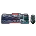 thumbnail image 4 of 1 Ensemble Clavier USB Rétroéclairé RGB Filaire Confortable pour Jeux Ergonomique, 4 of 6