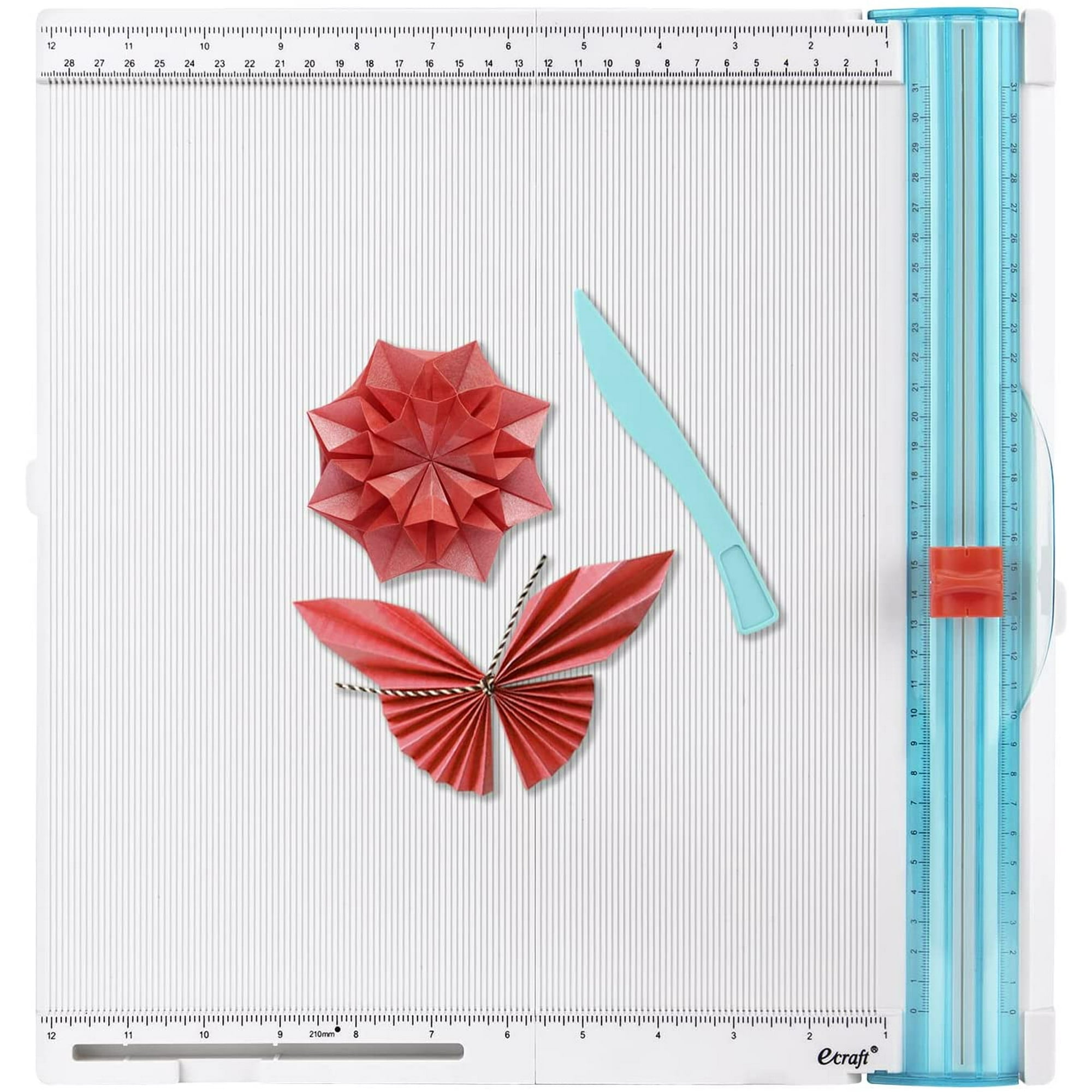 Craft Paper Trimmer Scoring Board: 12 x 12inch Paper Trim Score Board by ecraft, Scoring Tool with Paper | Walmart