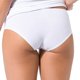 thumbnail image 2 of SKINY bragas de mujer, paquete de 4 - calzoncillos, pantalones, algodón estirado, básico Blanco S (Small), 2 of 5