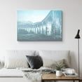 thumbnail image 2 of PixonSign Canvas Print Wall Art Vintage Film Grain European Bridge Architecture & Maps Cities Photography Realism Rustic Scenic Colorful Blue Ultra for Living Room, Bedroom, Office - 32"x48", 2 of 5