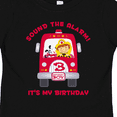 thumbnail image 4 of Inktastic Fire Truck 3rd Birthday Boy Boys Toddler T-Shirt, 4 of 5