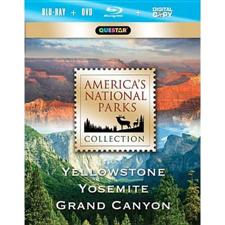 America's National Parks Collection: Yellowstone / Yosemite / Grand Canyon (Best Way To Visit Yellowstone National Park)