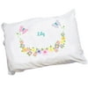 Personalized Pastel Butterflies Pillowcase