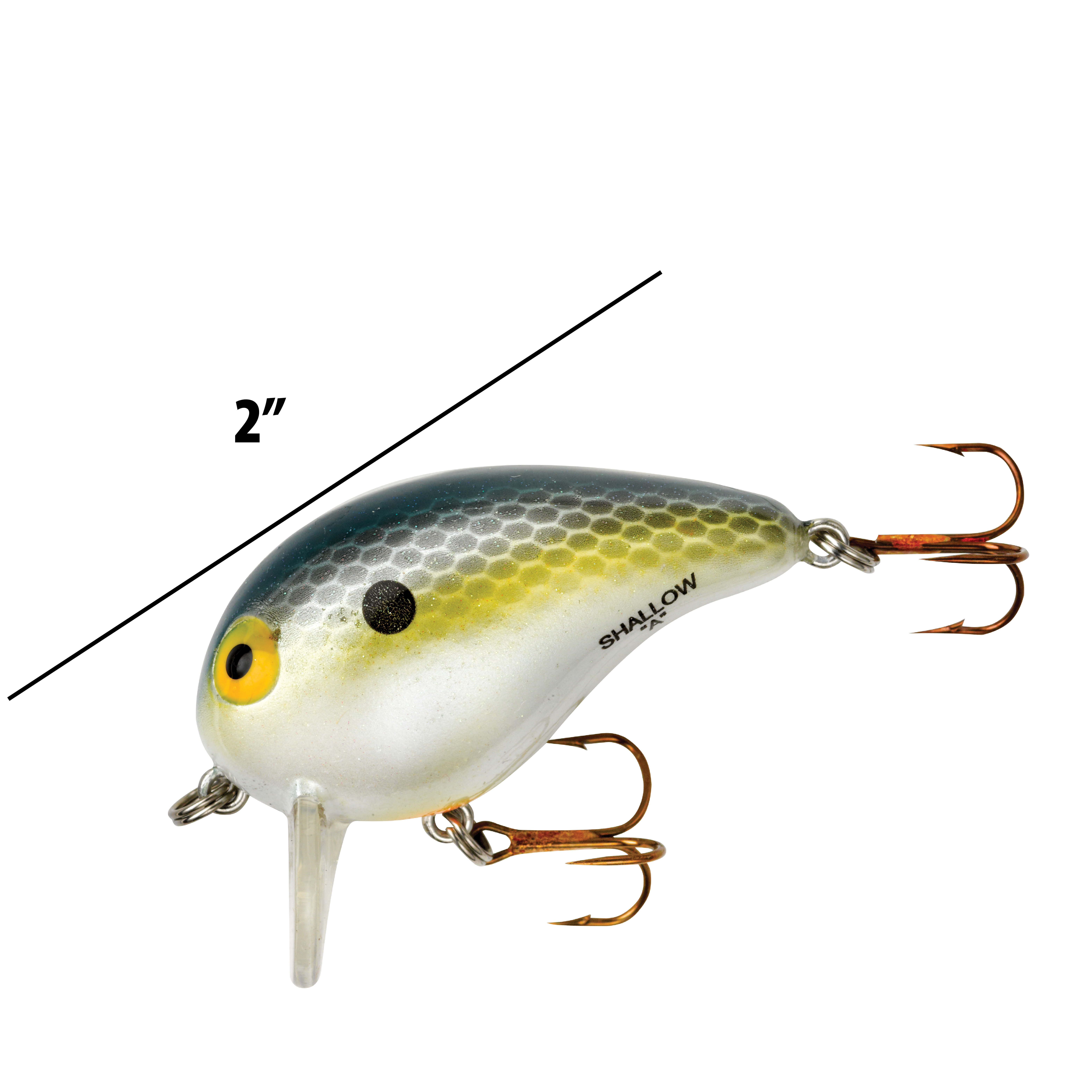 Hard To Find Bomber Speed Shad,#B04,3.25, #01,White 