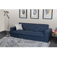 thumbnail image 1 of SOFA CAMA ENZO AZUL M & E MUEBLES 3 PLAZAS, 1 of 4