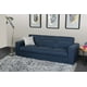 thumbnail image 1 of SOFA CAMA ENZO AZUL M & E MUEBLES 3 PLAZAS, 1 of 4