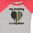 thumbnail image 4 of Inktastic Dispatcher Mom Emergency Gold Line Flag Boys or Girls Baby Bodysuit, 4 of 5