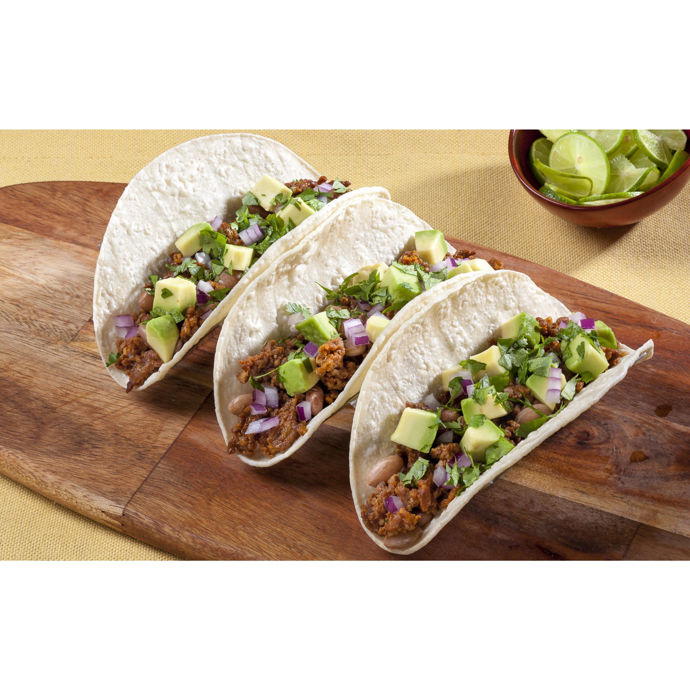 (4 pack) Mission Super Soft White Corn Tortillas, Super Size, 10 Count