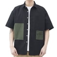thumbnail image 2 of Aloohaidyvio Men's Tactical Shirts Quick Dry UV Protection Breathable Short Sleeve Hiking Fishing Button Shirts, 2 of 3