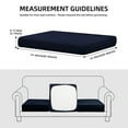 thumbnail image 5 of SUKAIKEQA Outdoor Cushion Covers Set,8PCS Patio Furniture Couch Seat Slipcovers, Replacement for Sofa Sectional Chair(Cover，Only), 5 of 6
