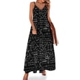 thumbnail image 1 of Vestido sin mangas de ecuaciones, vestidos de fiesta elegantes para mujer 2024, vestidos de noche para mujer, vestido largo de verano para mujer, 1 of 7