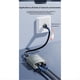 thumbnail image 5 of Divisor Gigabit Ethernet 1 A 2, 1000 Mbps, Extensión de Red RJ45, Divisor de Internet LAN para PC, Portátil, Router, TV Digital., 5 of 5