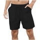 thumbnail image 4 of Cordón Atlético de Color Sólido para Hombre con Bolsillos, Pantalones Cortos Deportivos Casuales Elásticos para Hombres, 4 of 8