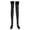 D, variant on Sheer Over The Knee Stockings for Women Halloween Costume Socks Polka Dot Print Thigh High Hosiery Lightweight Stretchy Party Cosplay Legwear C